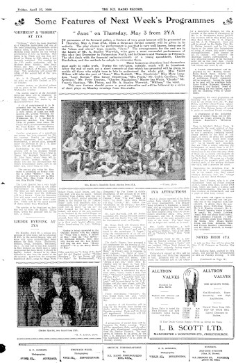 Issue page