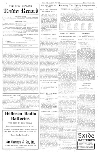Issue page