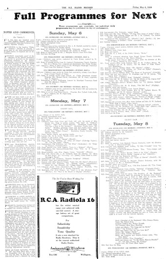 Issue page