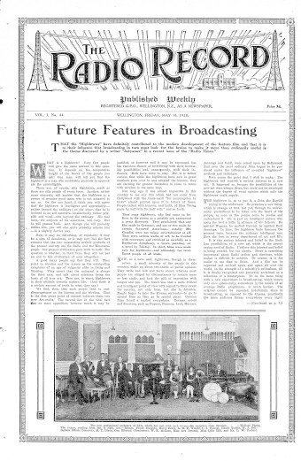 Issue page