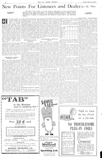 Issue page