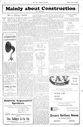 Issue page
