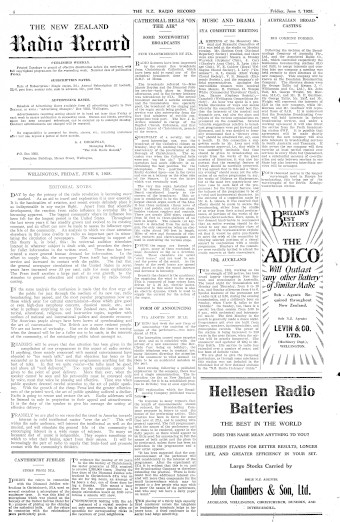 Issue page