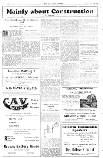 Issue page