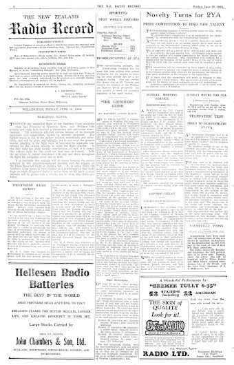 Issue page