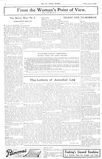 Issue page