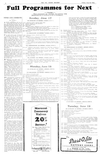 Issue page