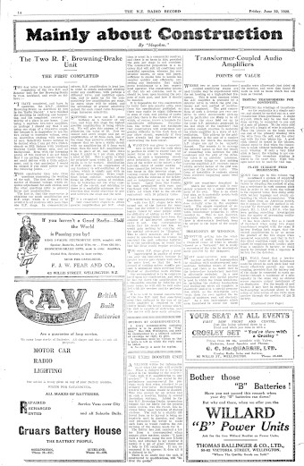 Issue page