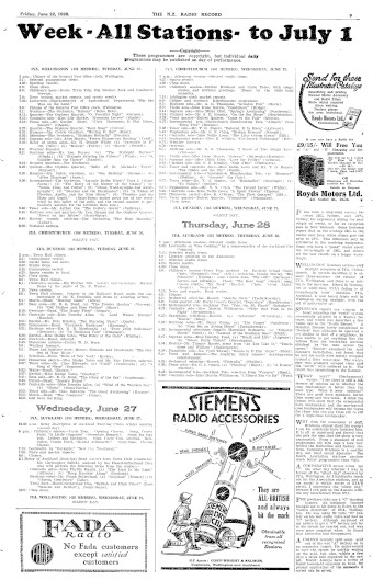 Issue page