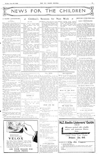 Issue page