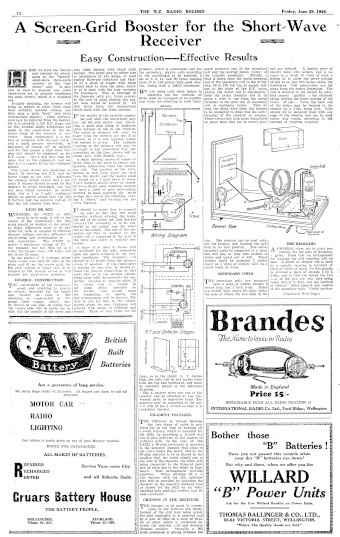 Issue page