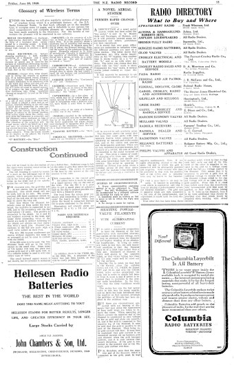 Issue page