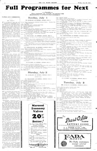 Issue page
