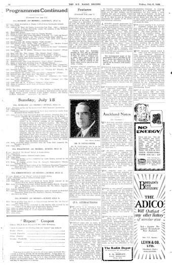 Issue page