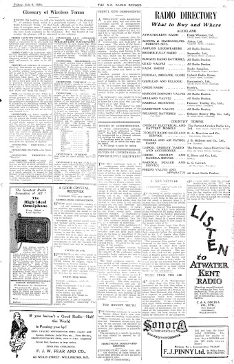 Issue page