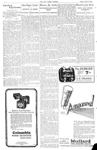 Issue page
