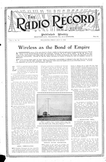 Issue page