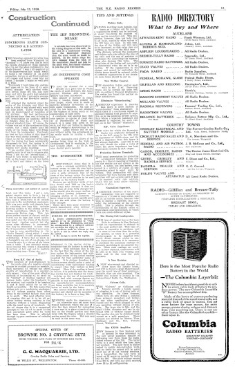 Issue page