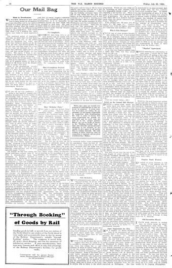 Issue page