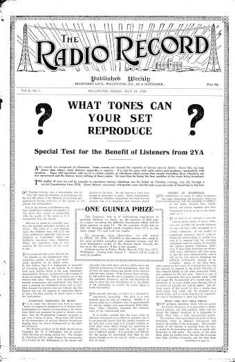 Issue page