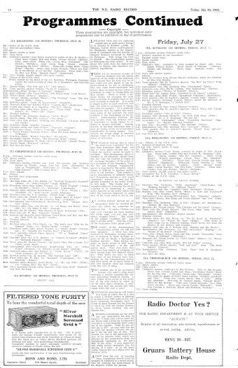 Issue page