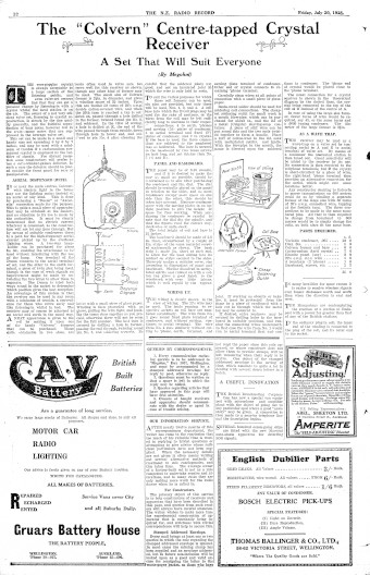 Issue page