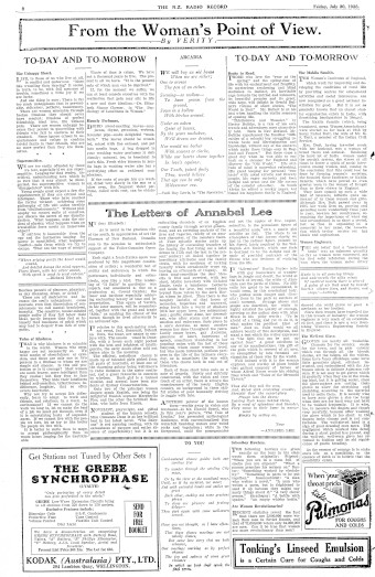 Issue page