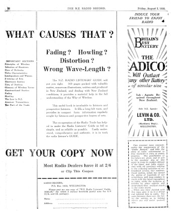 Issue page