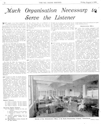 Issue page