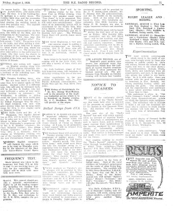 Issue page