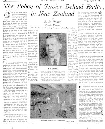 Issue page