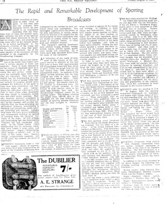 Issue page