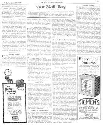 Issue page