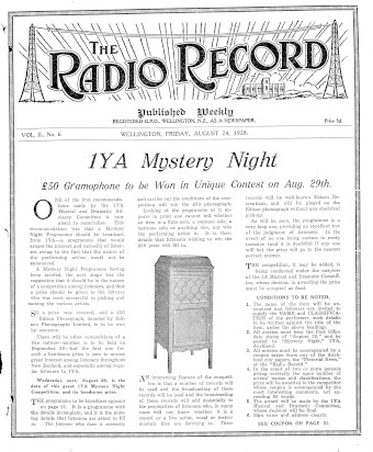 Issue page