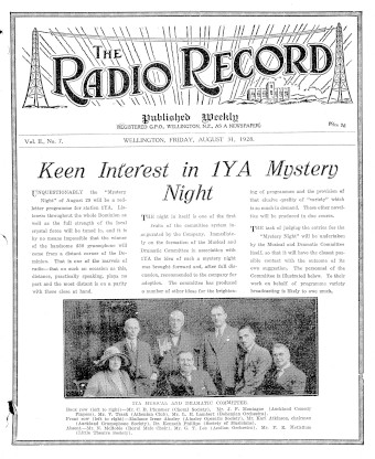 Issue page
