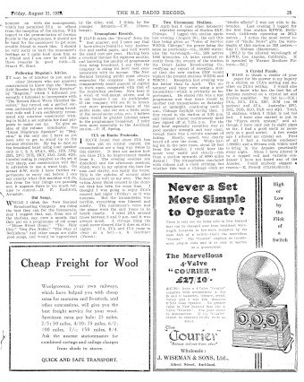 Issue page