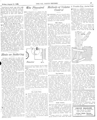 Issue page