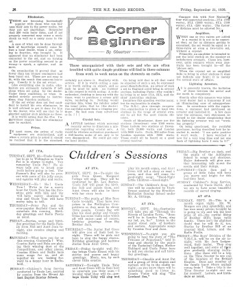Issue page