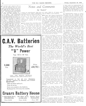 Issue page