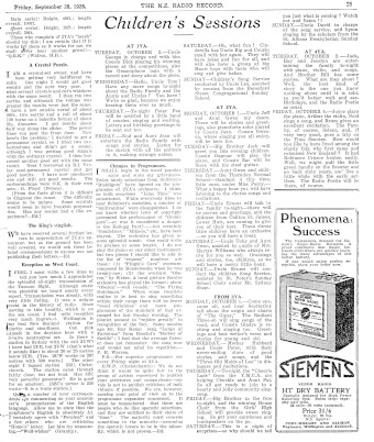Issue page
