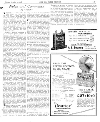 Issue page