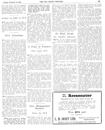 Issue page