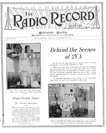 Issue page