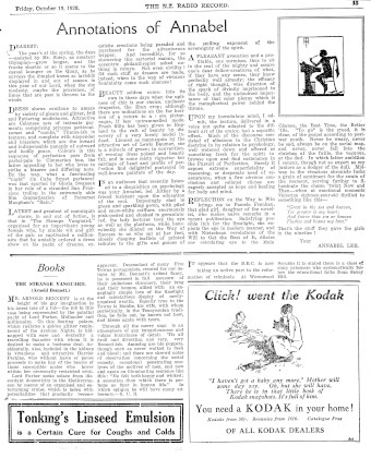 Issue page