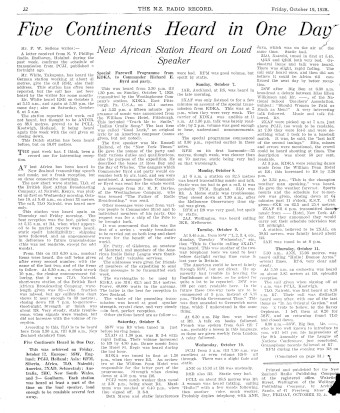 Issue page