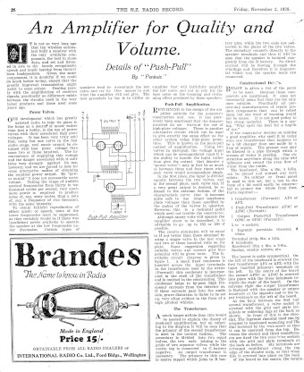 Issue page