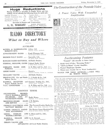 Issue page