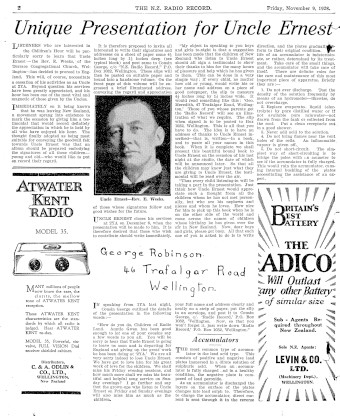 Issue page