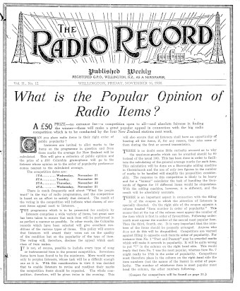 Issue page