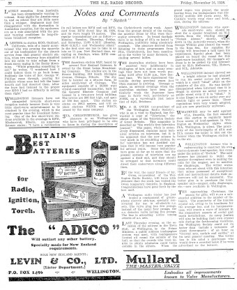 Issue page
